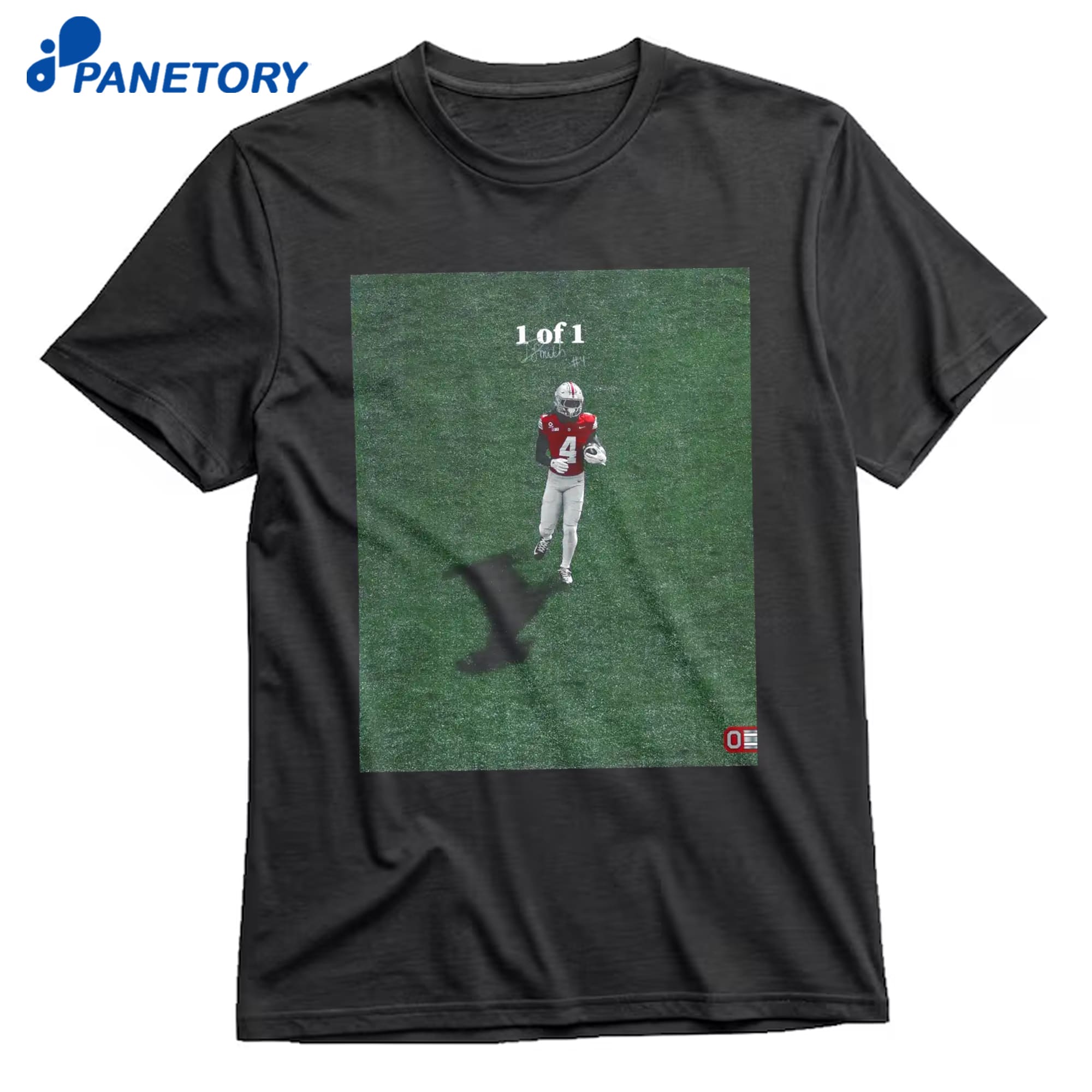 Jeremiah Smith Ohio State Buckeyes Goat Shadow T-Shirt 10 Jeremiah Smith Ohio State Buckeyes Goat Shadow T-Shirt 1