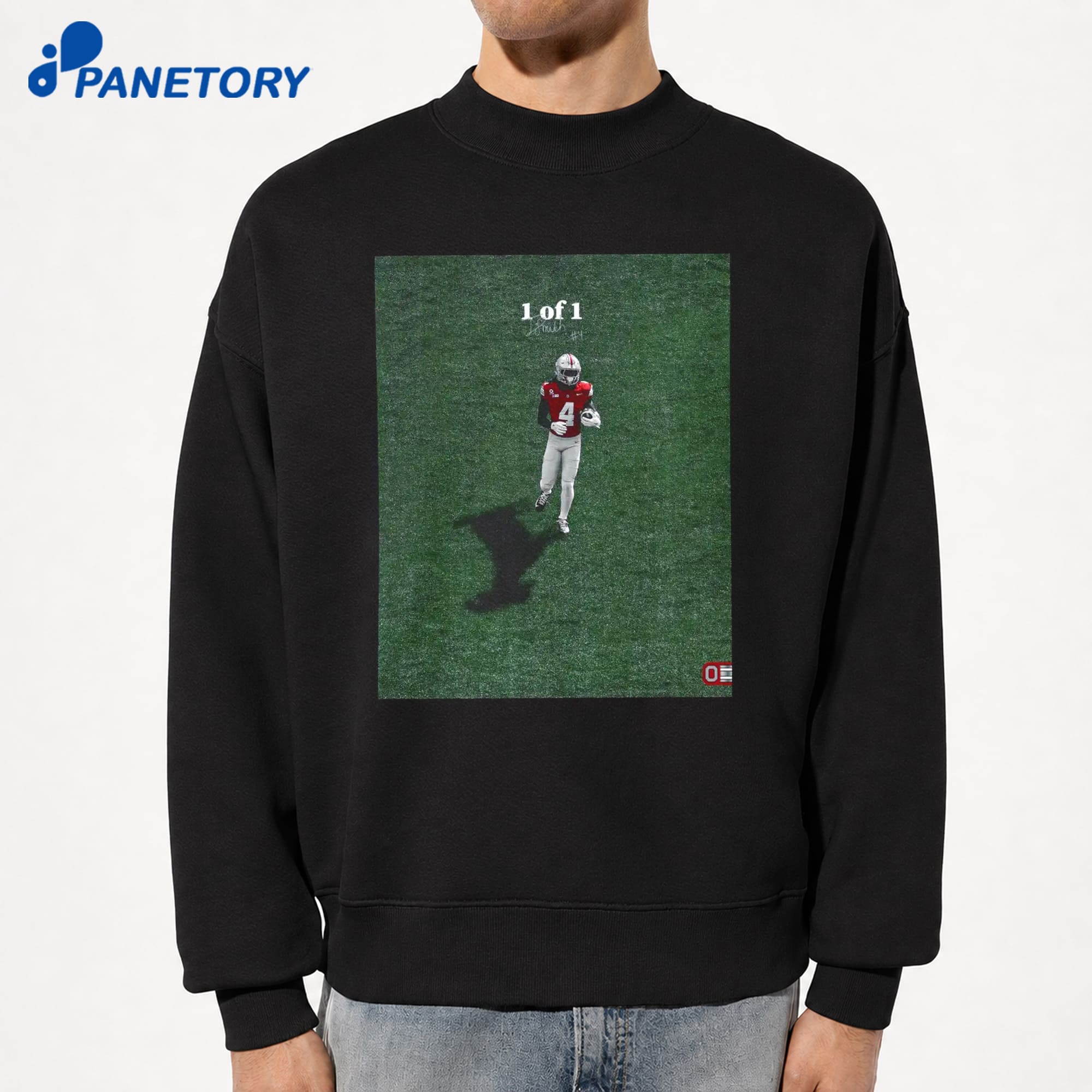 Jeremiah Smith Ohio State Buckeyes Goat Shadow T-Shirt 8 Jeremiah Smith Ohio State Buckeyes Goat Shadow T-Shirt 2