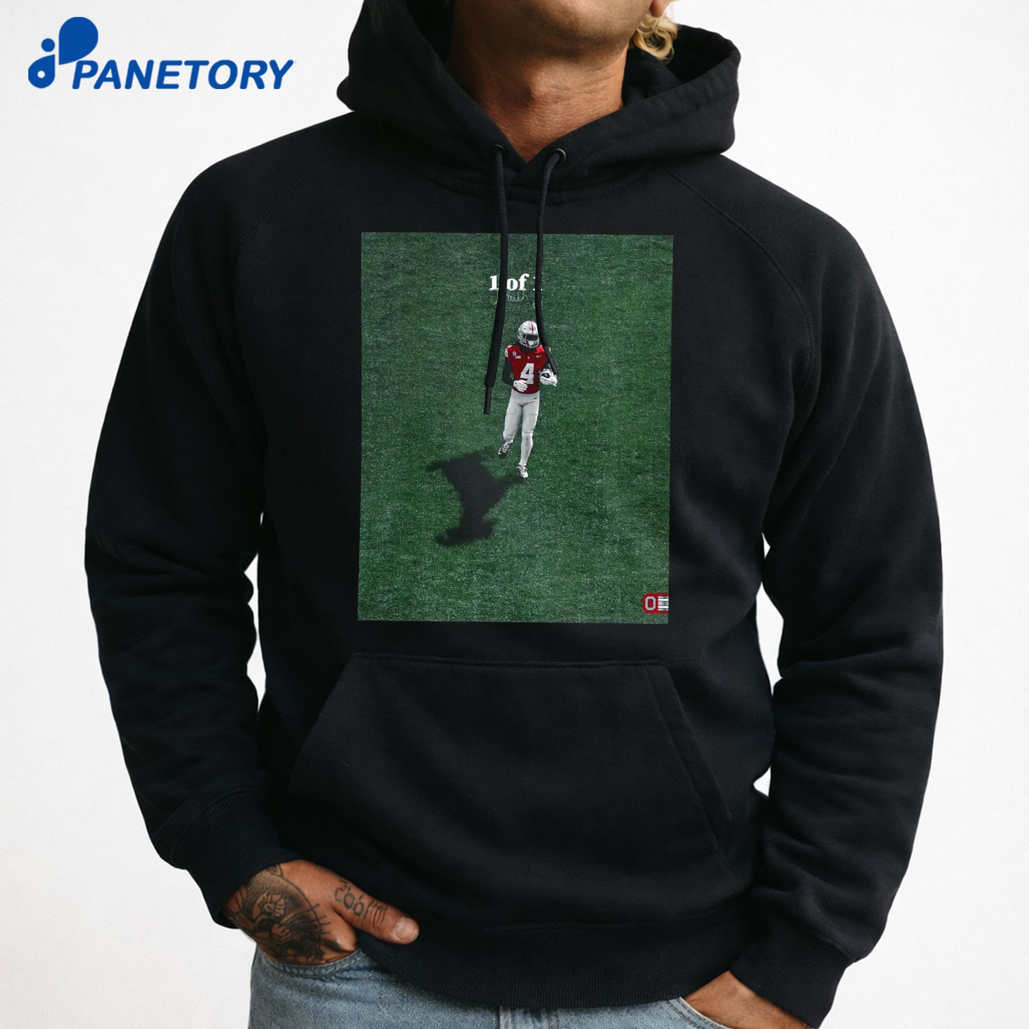 Jeremiah Smith Ohio State Buckeyes Goat Shadow T-Shirt 9 Jeremiah Smith Ohio State Buckeyes Goat Shadow T-Shirt 3