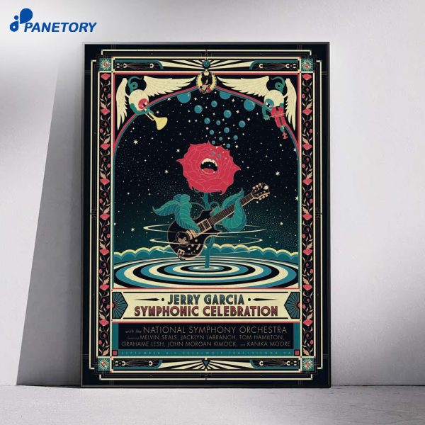 Jerry Garcia Symphonic Celebration Vienna VA Aug 4 2026 Poster