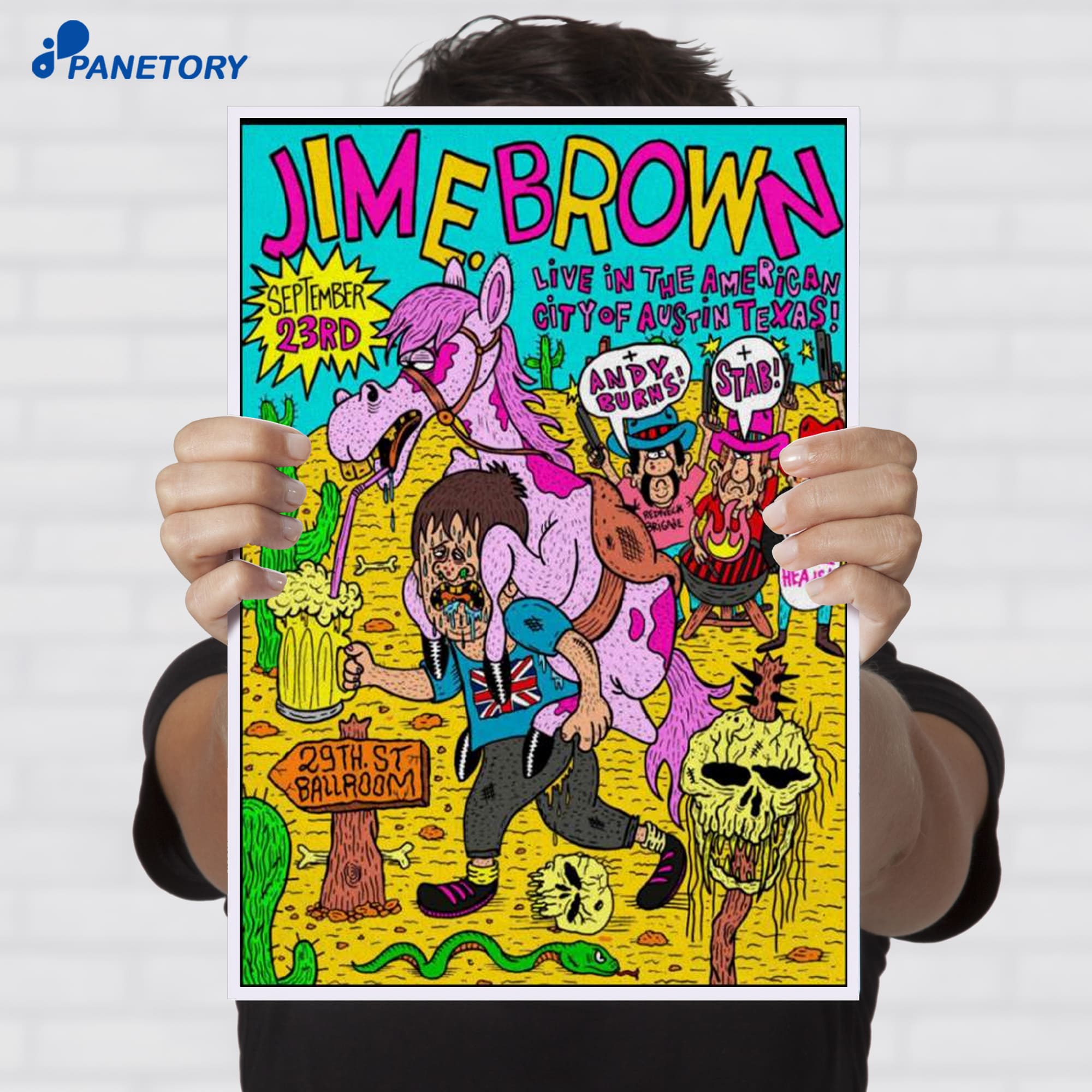 Jim E Brown Austin Show 29Th St Ballroom Sep 23 2026 Poster Jim E Brown Austin Show 29Th St Ballroom Sep 23 2026 Poster