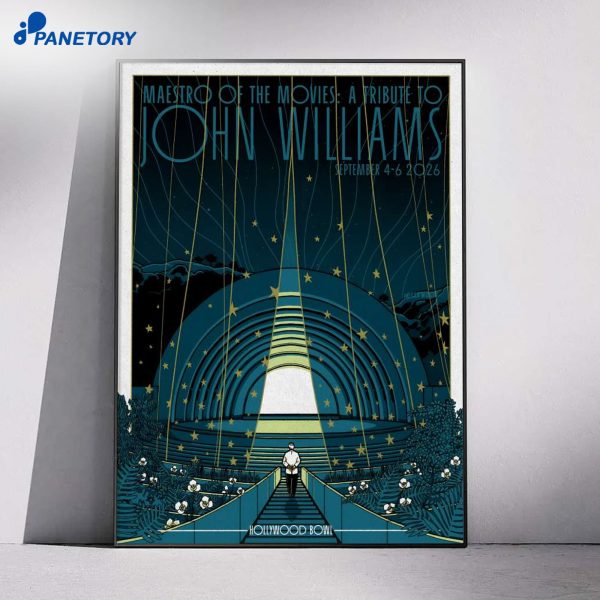John Williams Los Angeles CA Sep 4-6 2026 Poster