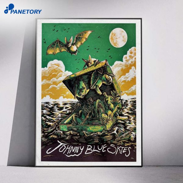 Johnny Blue Skies Huntington WV Tour Nov 16 2024 Poster