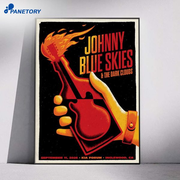 Johnny Blue Skies Inglewood Tour Sep 11 2026 Poster