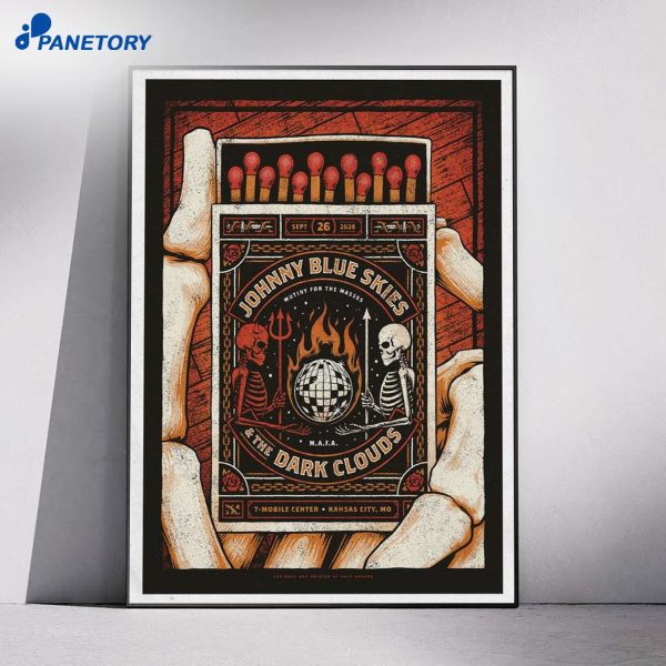 Johnny Blue Skies Live Kansas City MO Event Sep 26 2026 Poster