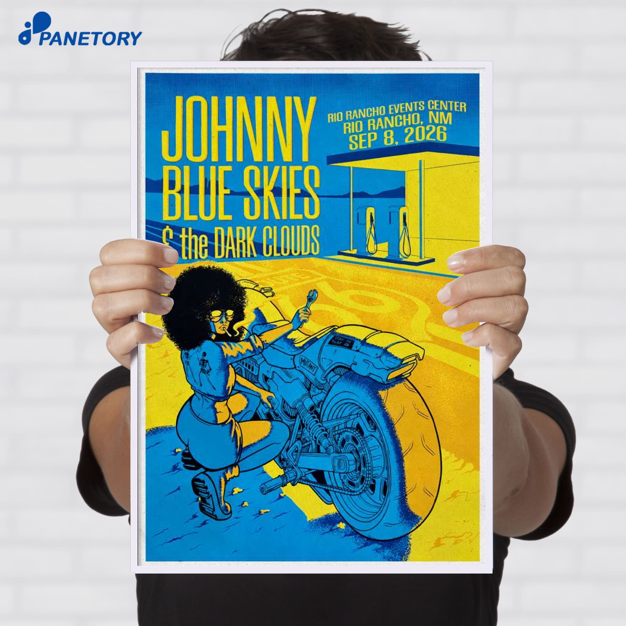 Johnny Blue Skies Rio Rancho Nm Sep 8 2026 Poster Johnny Blue Skies Rio Rancho Nm Sep 8 2026 Poster