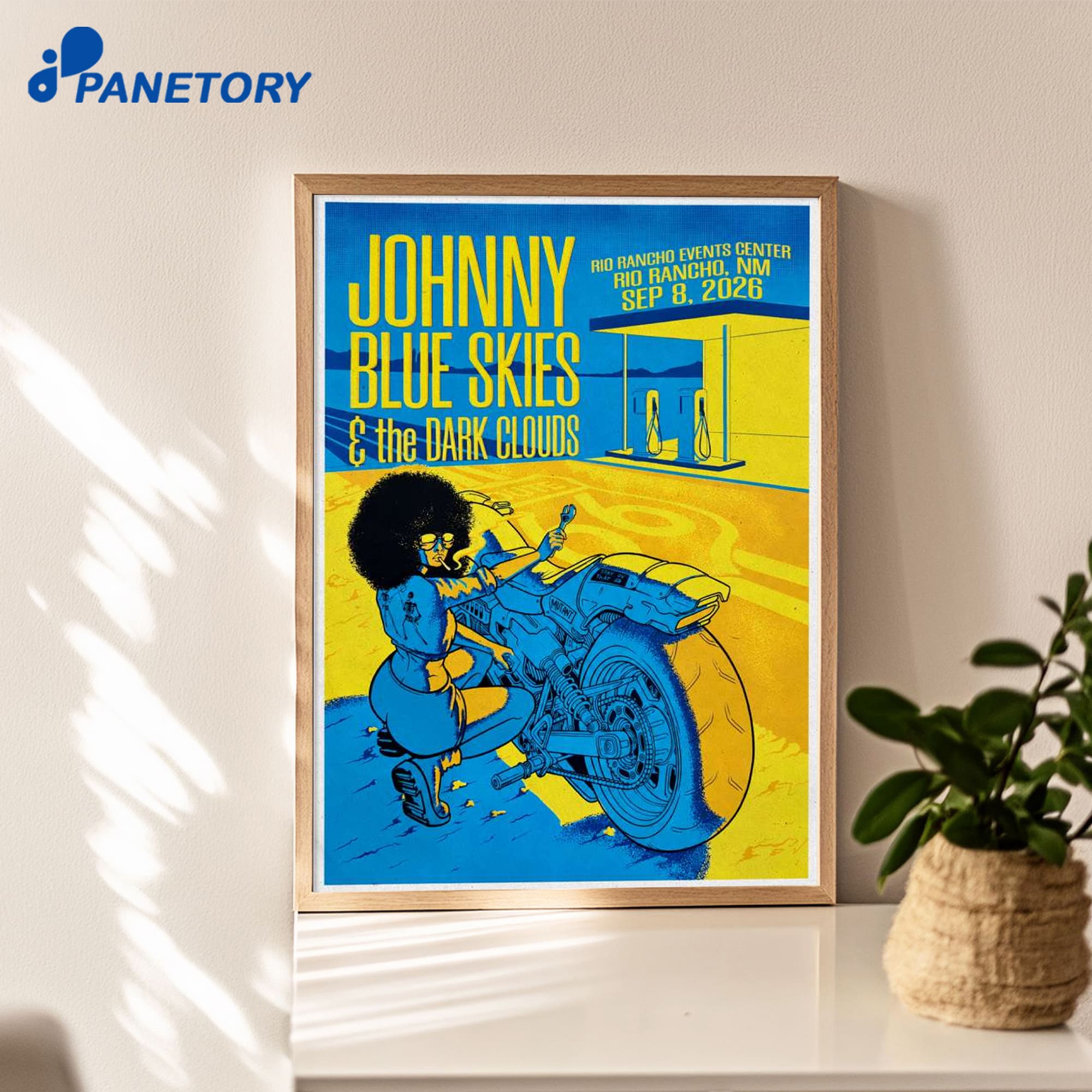 Johnny Blue Skies Rio Rancho Nm Sep 8 2026 Poster Johnny Blue Skies Rio Rancho Nm Sep 8 2026 Poster