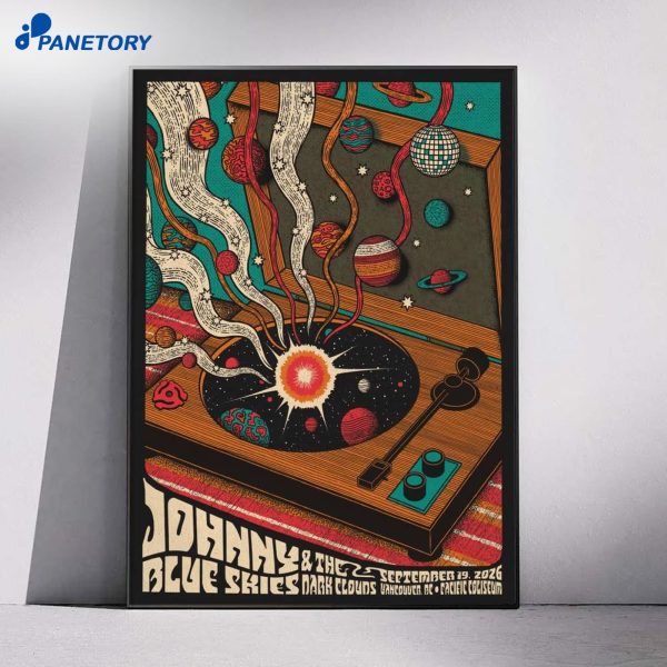 Johnny Blue Skies Vancouver BC Pacific Coliseum Sep 19 2026 Poster