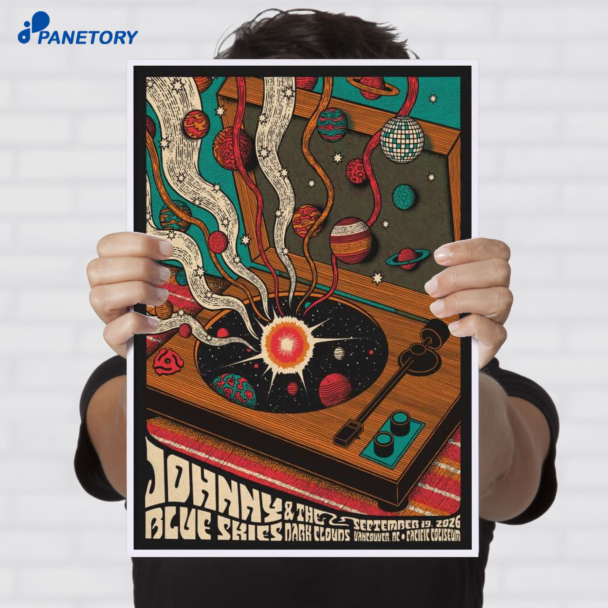 Johnny Blue Skies Vancouver Bc Pacific Coliseum Sep 19 2026 Poster Johnny Blue Skies Vancouver Bc Pacific Coliseum Sep 19 2026 Poster