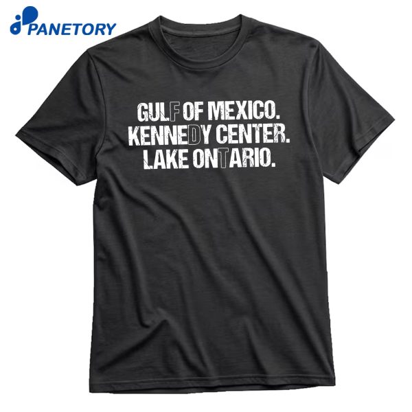 Jon Stewart Gulf Of Mexico Kennedy Center Lake Ontario T-Shirt