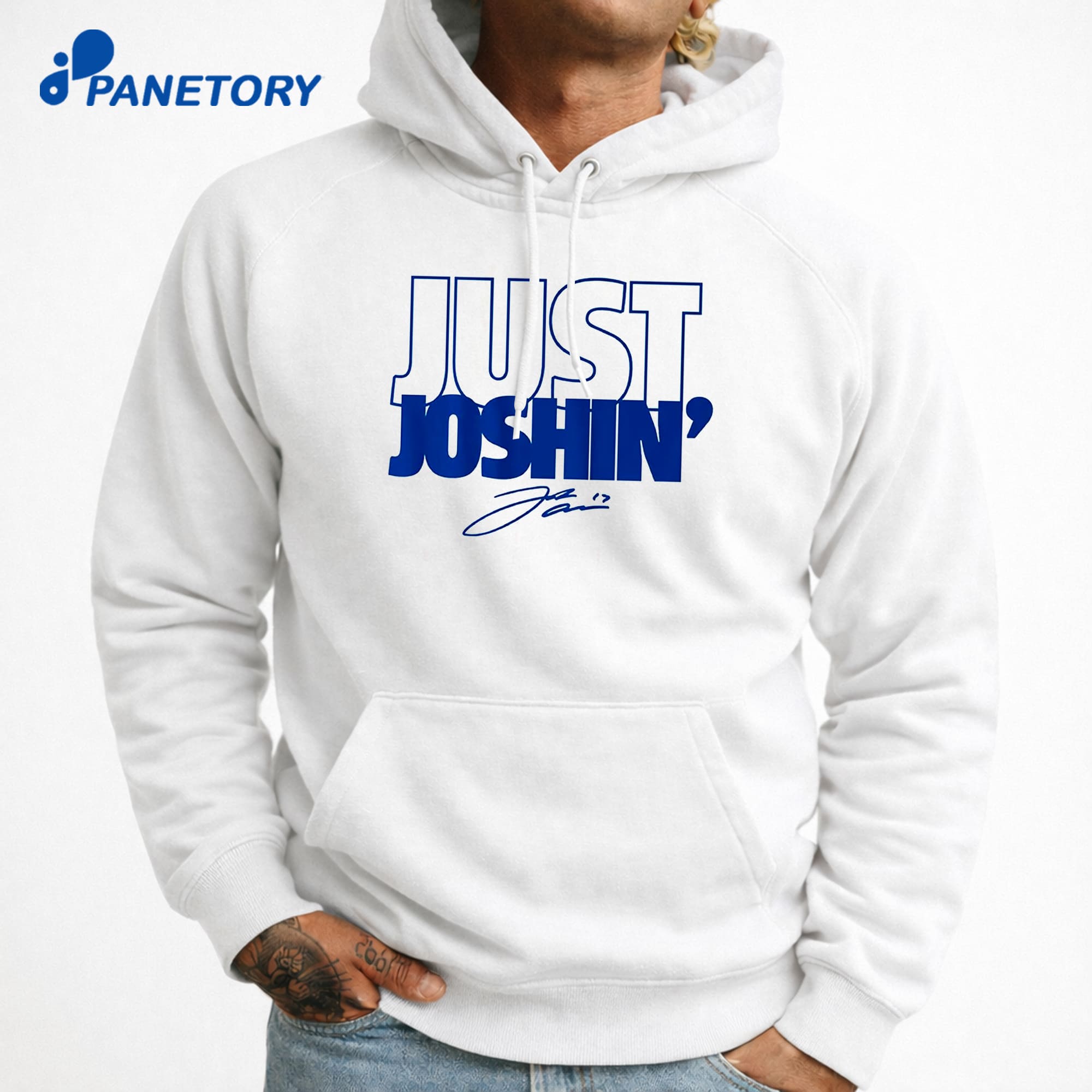Josh Allen Just Joshin' T-Shirt 9 Josh Allen Just Joshin' T-Shirt 3