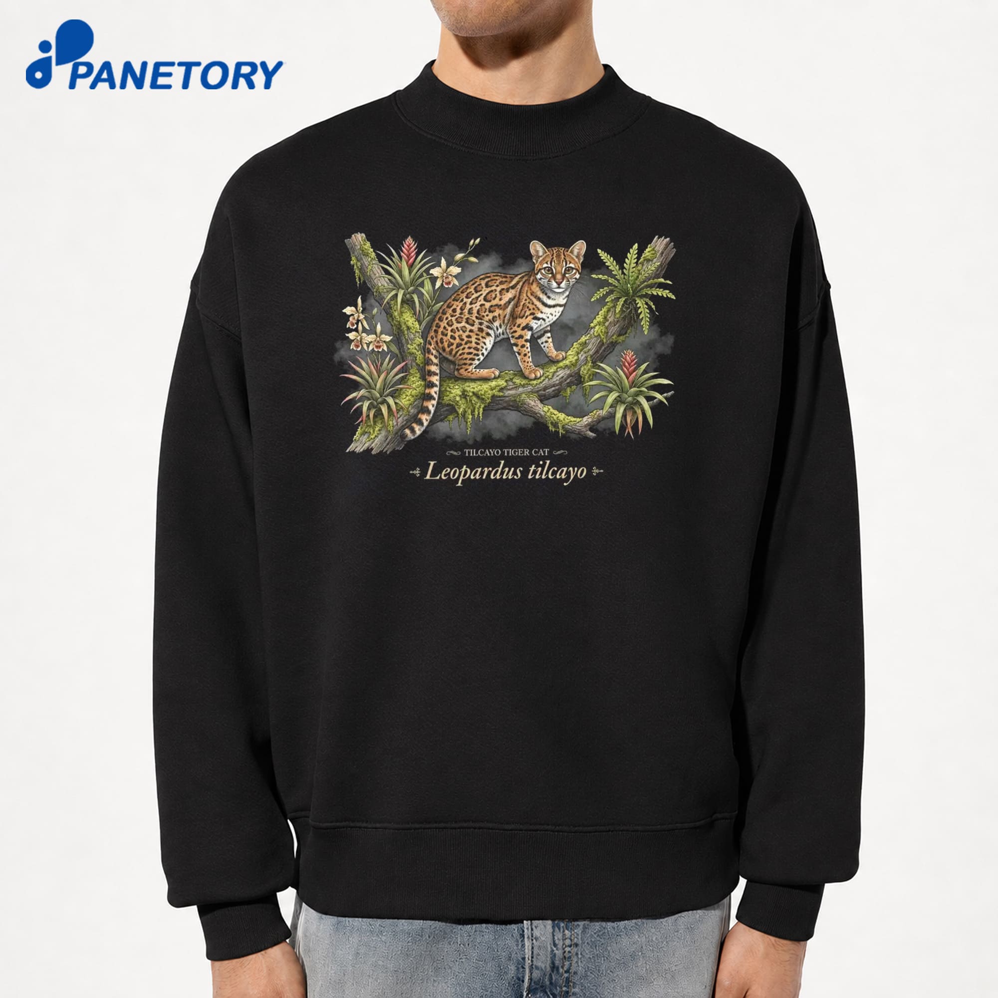 Leopardus Tilcayo Tiger Cat T-Shirt 8 Leopardus Tilcayo Tiger Cat T-Shirt 2
