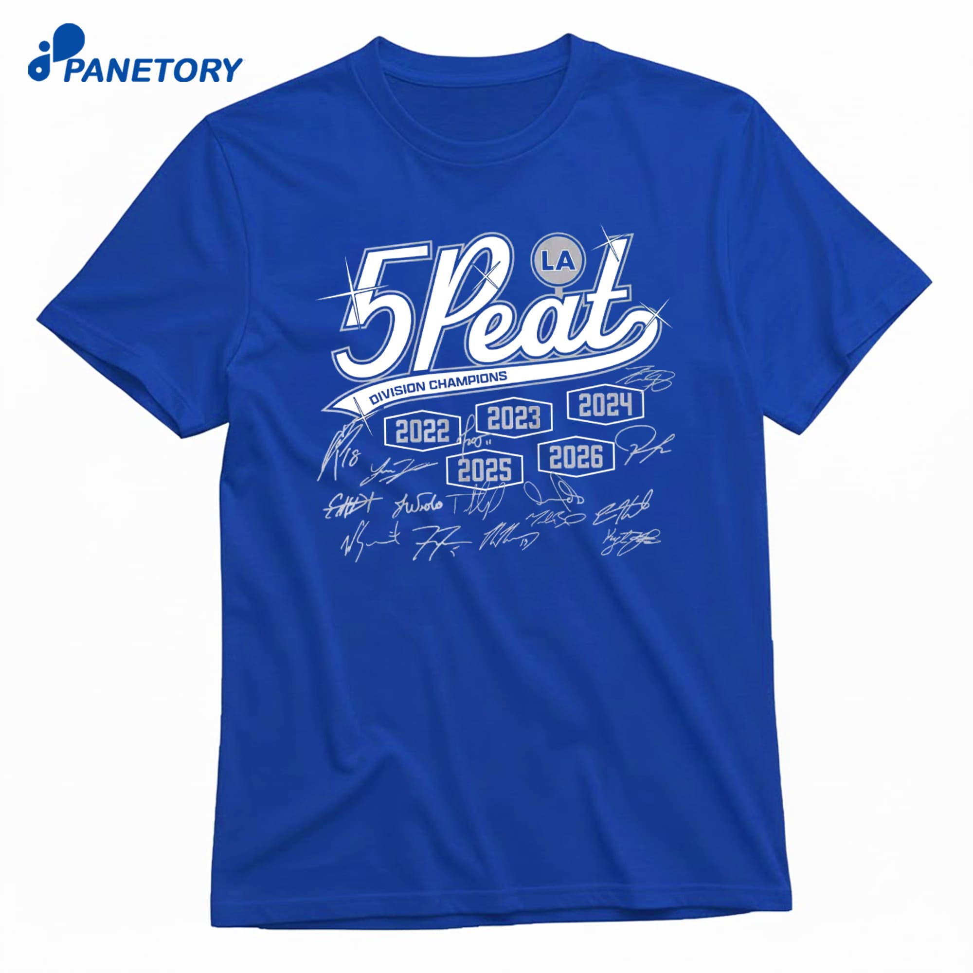 Los Angels Baseball Division 5Peat T-Shirt 10 Los Angels Baseball Division 5Peat T-Shirt 1