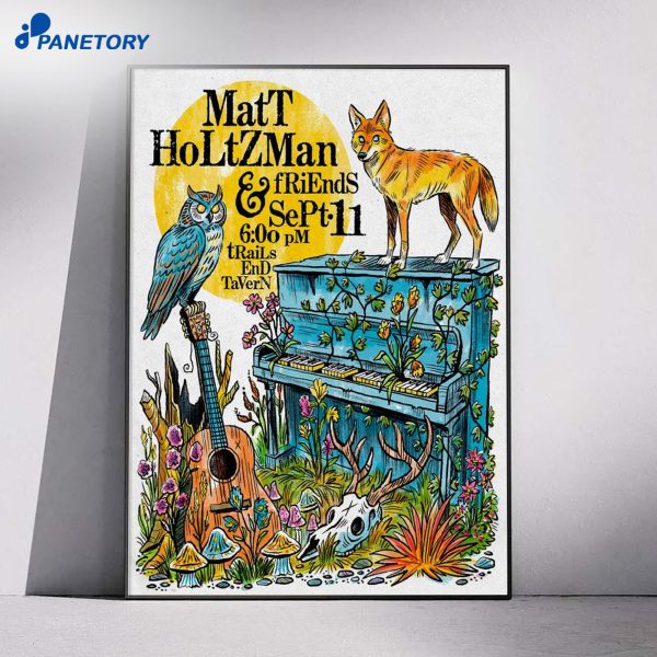 Matt Holtzman & Friends Trails End Tavern Sep 11 2026 Poster