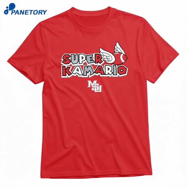 Mississippi State Football Super Kamario Taylor T-Shirt