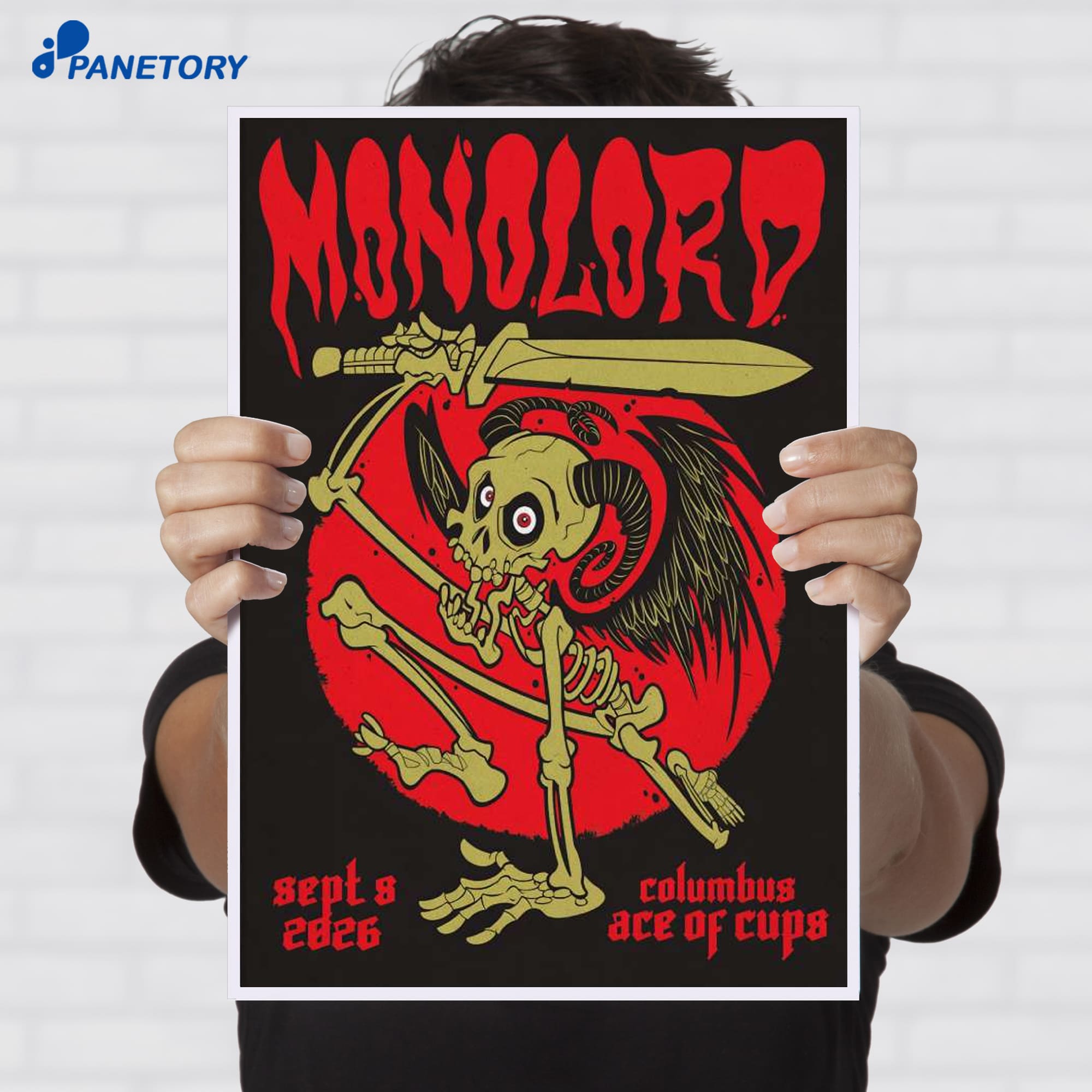 Monolord Columbus Oh Sep 8 2026 Poster Monolord Columbus Oh Sep 8 2026 Poster