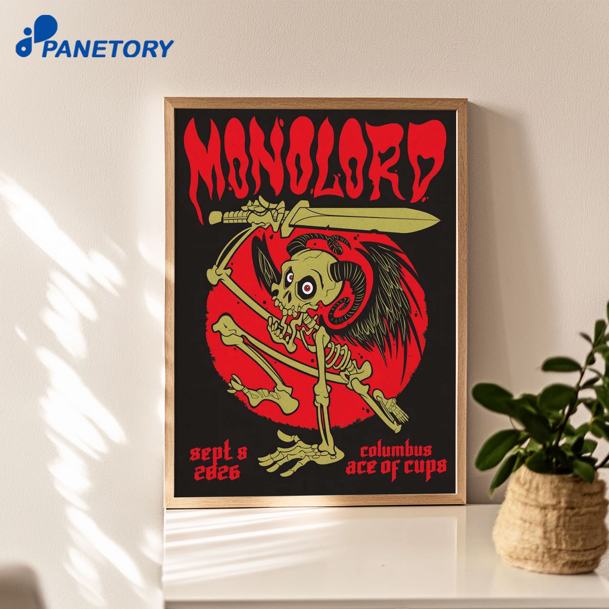 Monolord Columbus Oh Sep 8 2026 Poster Monolord Columbus Oh Sep 8 2026 Poster
