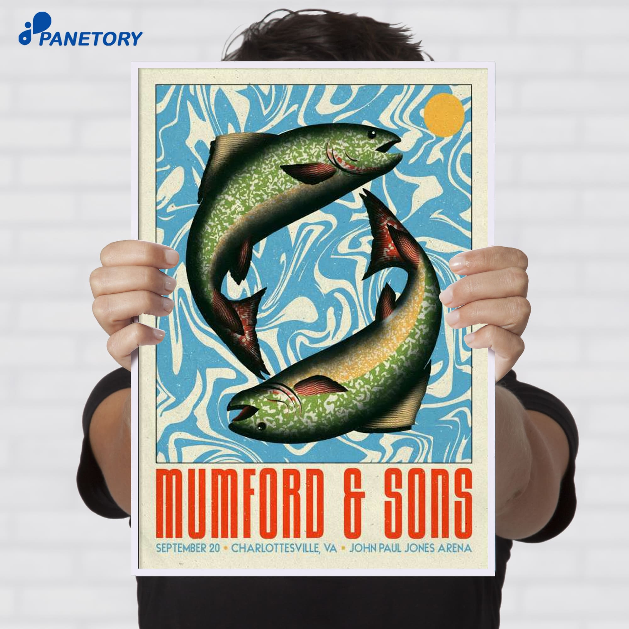 Mumford And Sons John Paul Jones Arena Charlottesville Va Sep 20 2026 Poster Mumford And Sons John Paul Jones Arena Charlottesville Va Sep 20 2026 Poster