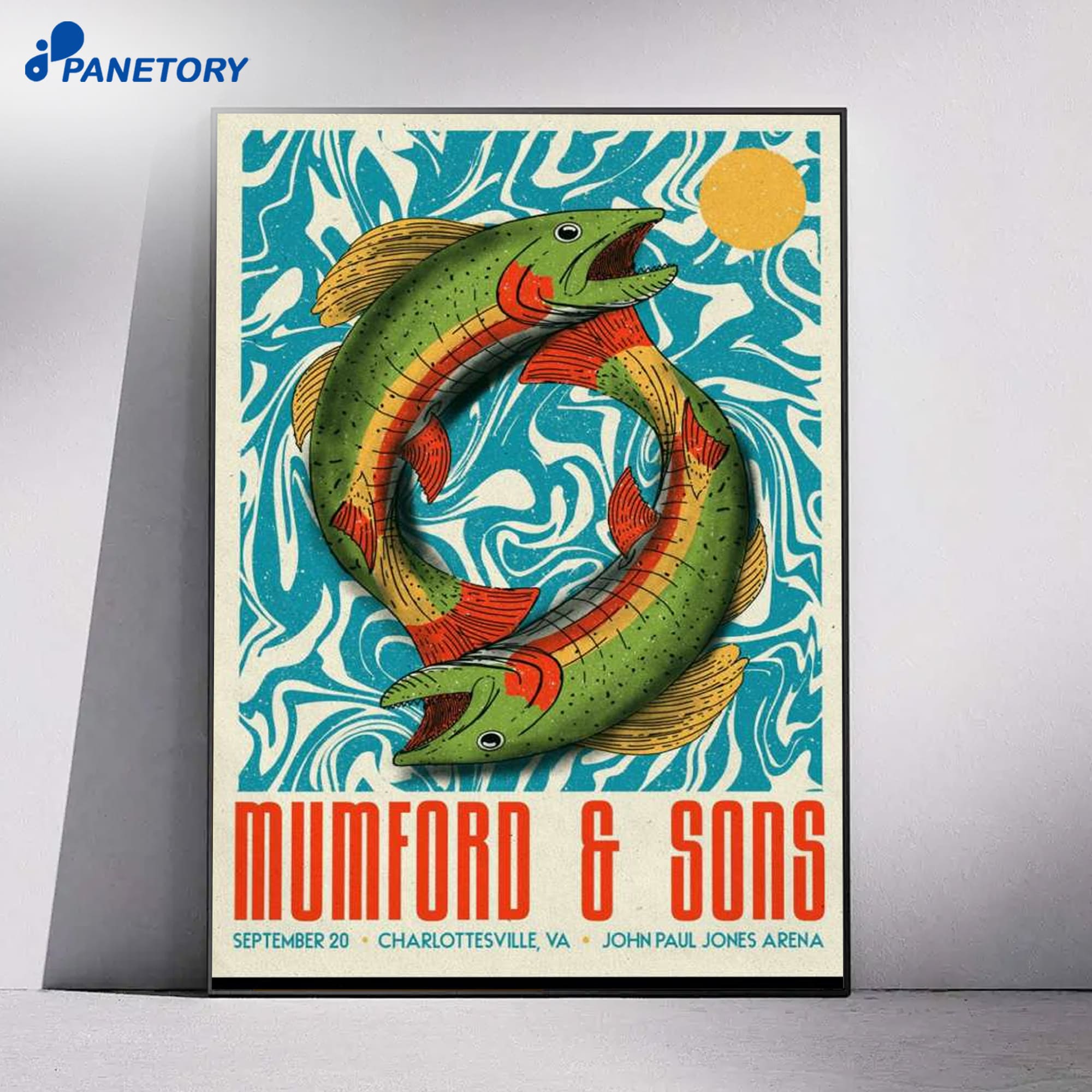 Mumford &Amp; Sons Charlottesville 2026 Poster 6 Mumford & Sons Charlottesville 2026 Poster 1
