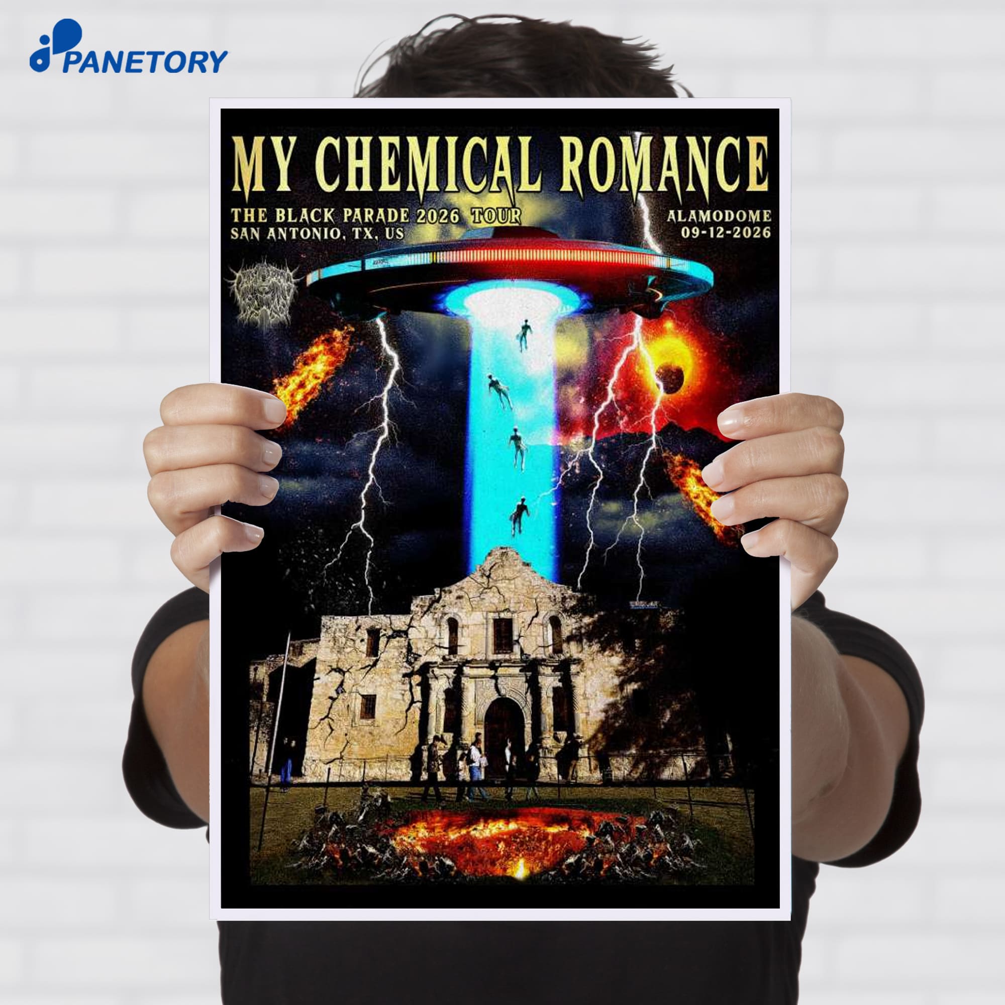 My Chemical Romance San Antonio Tx Sep 12 2026 Poster My Chemical Romance San Antonio Tx Sep 12 2026 Poster