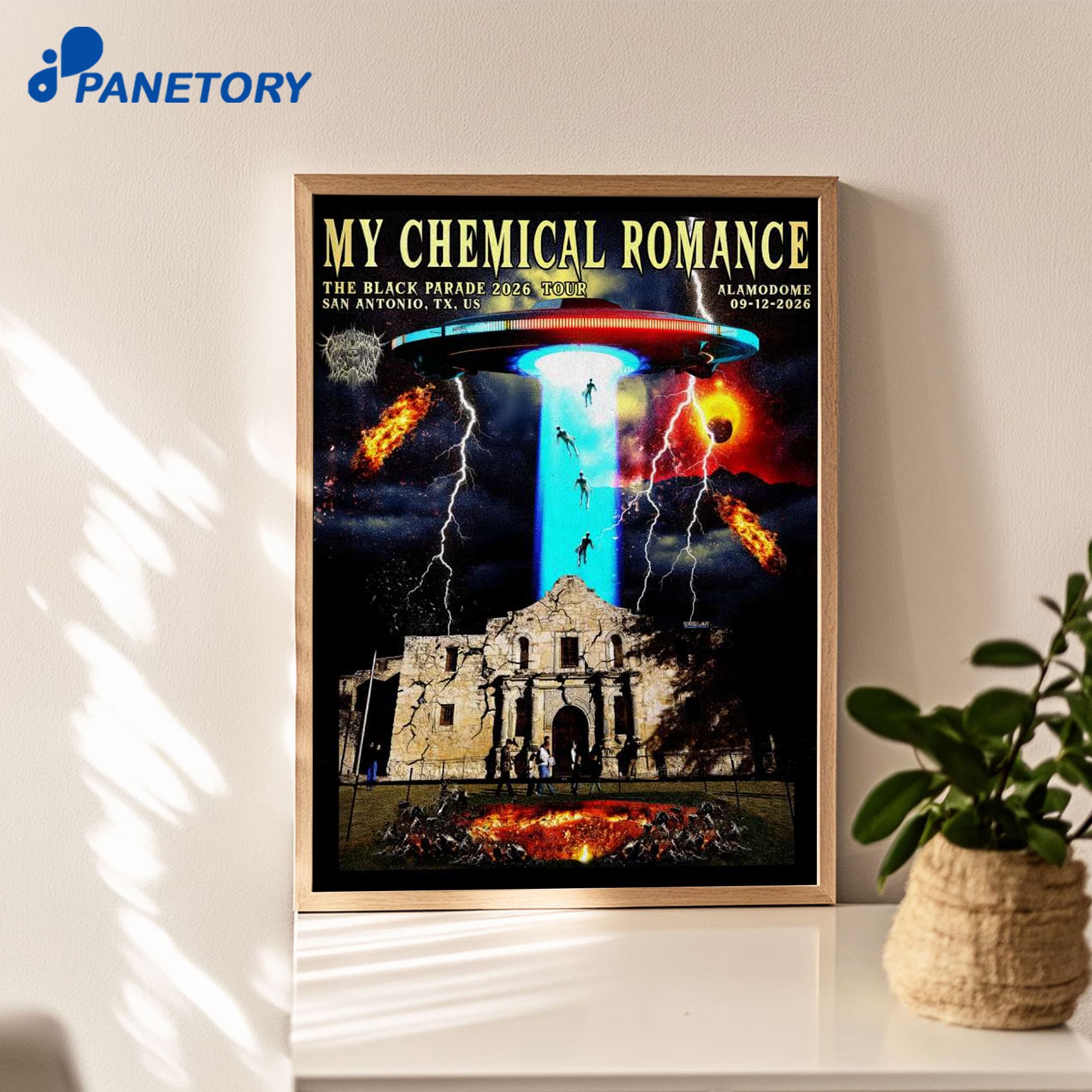 My Chemical Romance San Antonio Tx Sep 12 2026 Poster My Chemical Romance San Antonio Tx Sep 12 2026 Poster