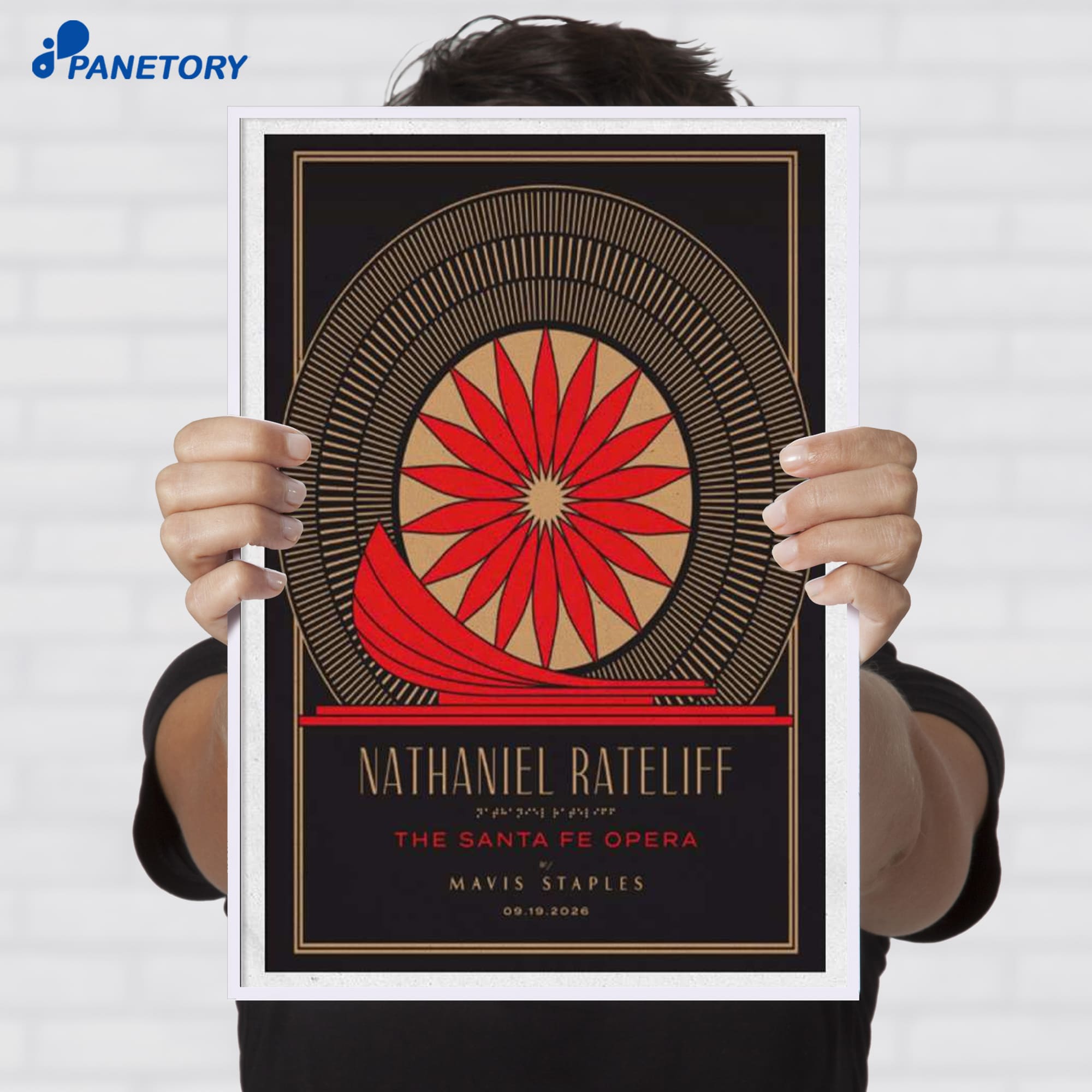 Nathaniel Rateliff Santa Fe Opera Santa Fe Sep 19 2026 Poster Nathaniel Rateliff Santa Fe Opera Santa Fe Sep 19 2026 Poster