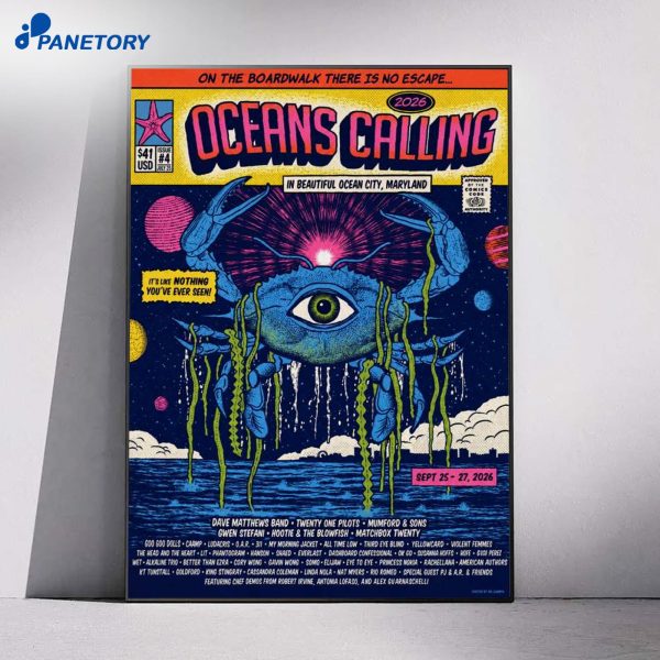 Oceans Calling Ocean City Maryland Sep 25 27 2026 Poster
