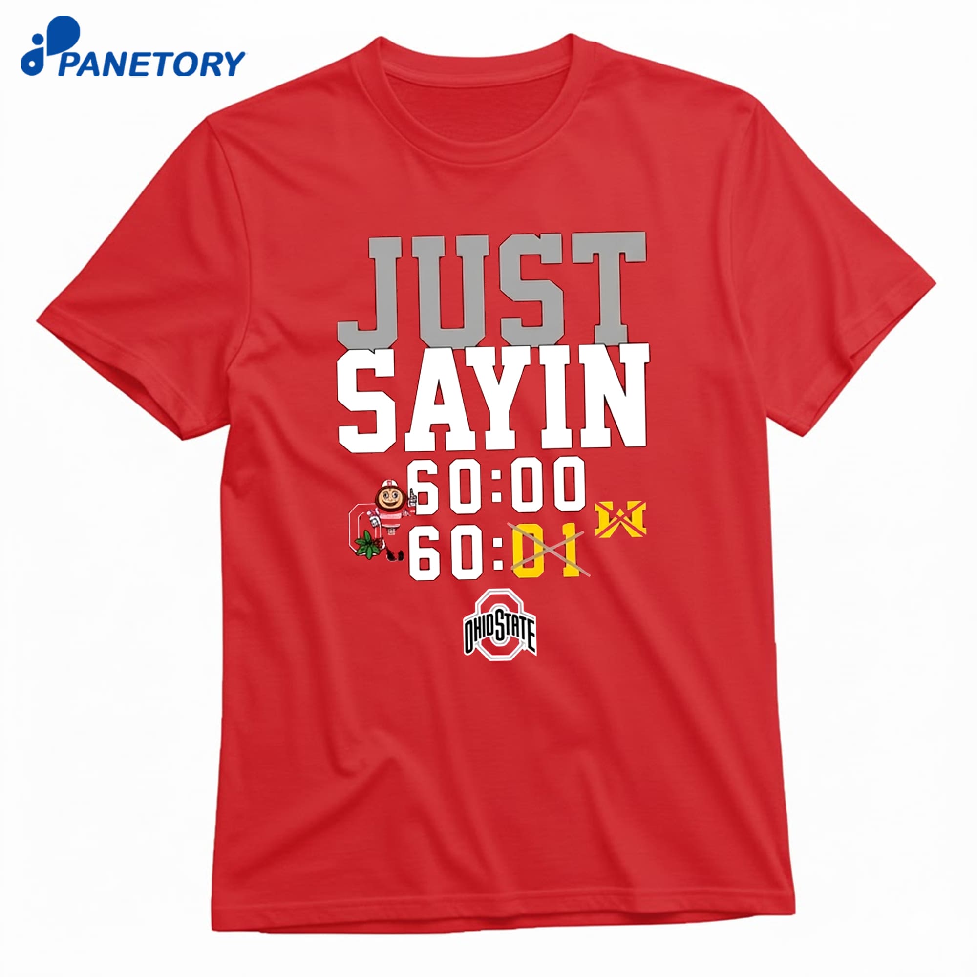 Ohio State Buckeyes Just Sayin 6000 T-Shirt 10 Ohio State Buckeyes Just Sayin 6000 T-Shirt 1