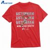 Ohio State Football Jeremiah Smith Heisman Hopeful Name Pose T-shirt 1