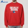 Ole Miss Football Geaux Rebs T-Shirt 4 Ole Miss Football Geaux Rebs T-Shirt 2