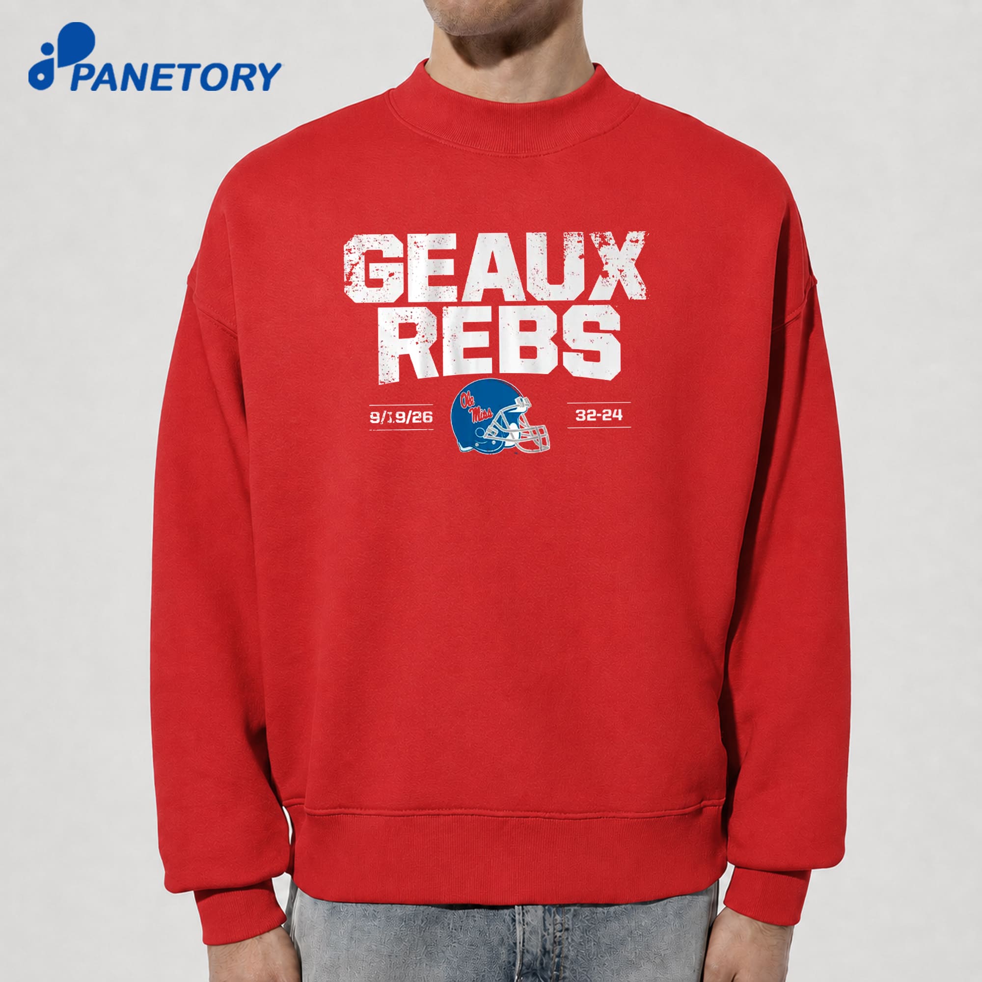 Ole Miss Football Geaux Rebs T-Shirt 8 Ole Miss Football Geaux Rebs T-Shirt 2