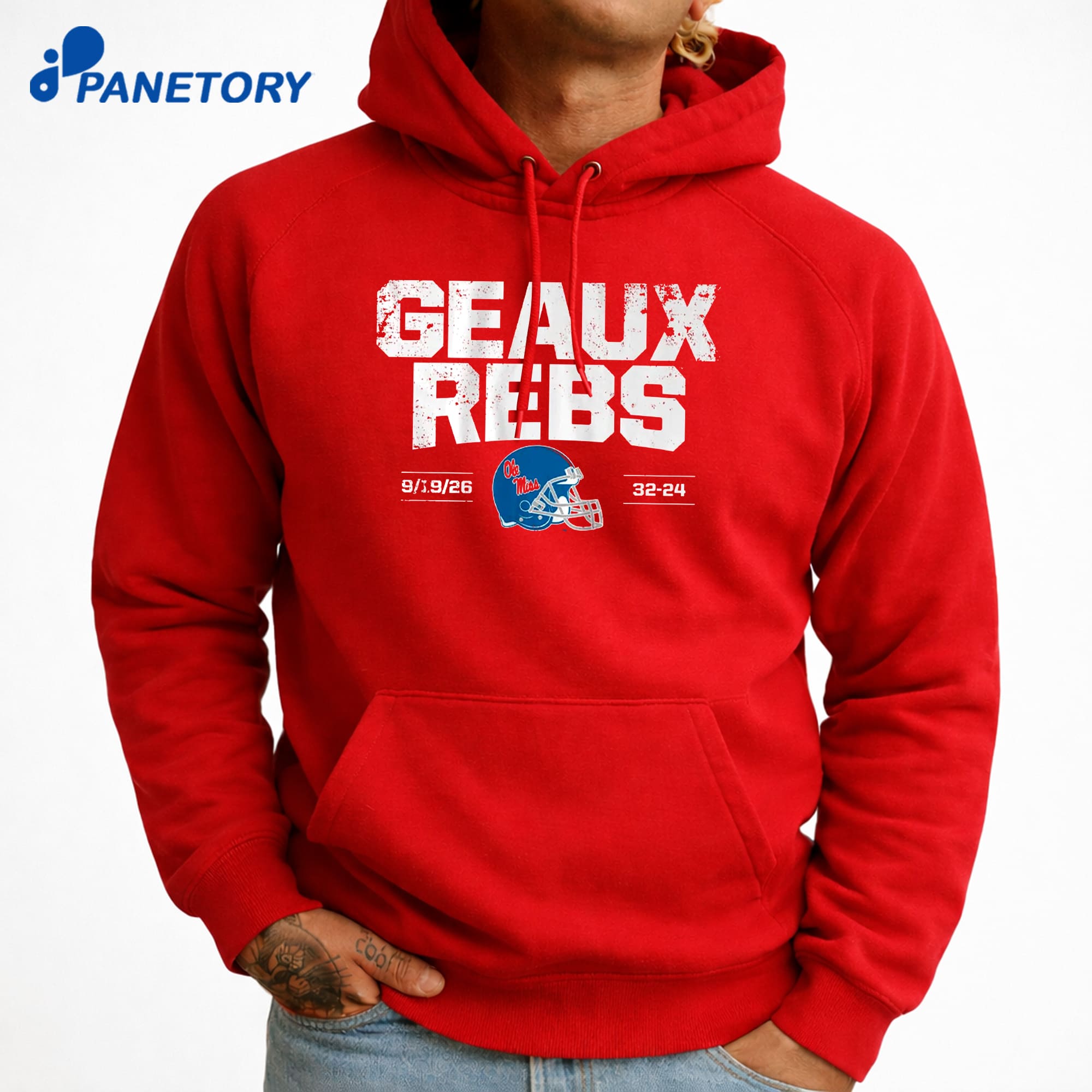 Ole Miss Football Geaux Rebs T-Shirt 9 Ole Miss Football Geaux Rebs T-Shirt 3
