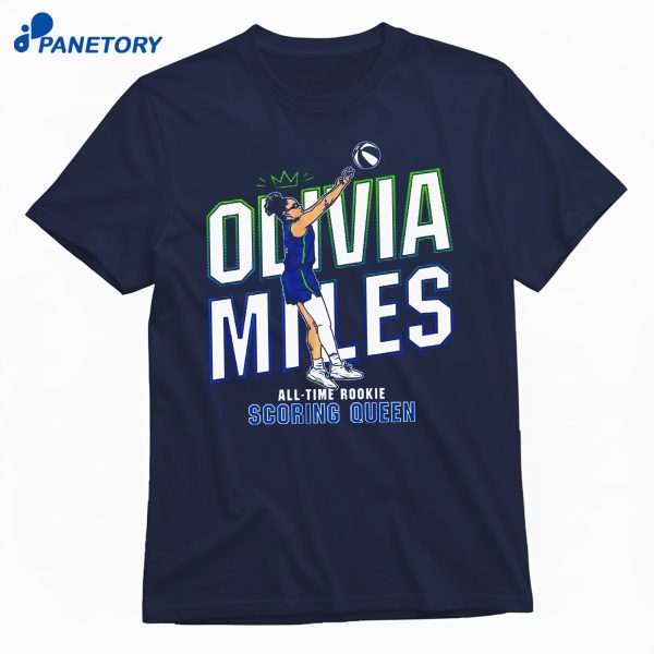 Olivia Miles Rookie Scoring Queen T-Shirt