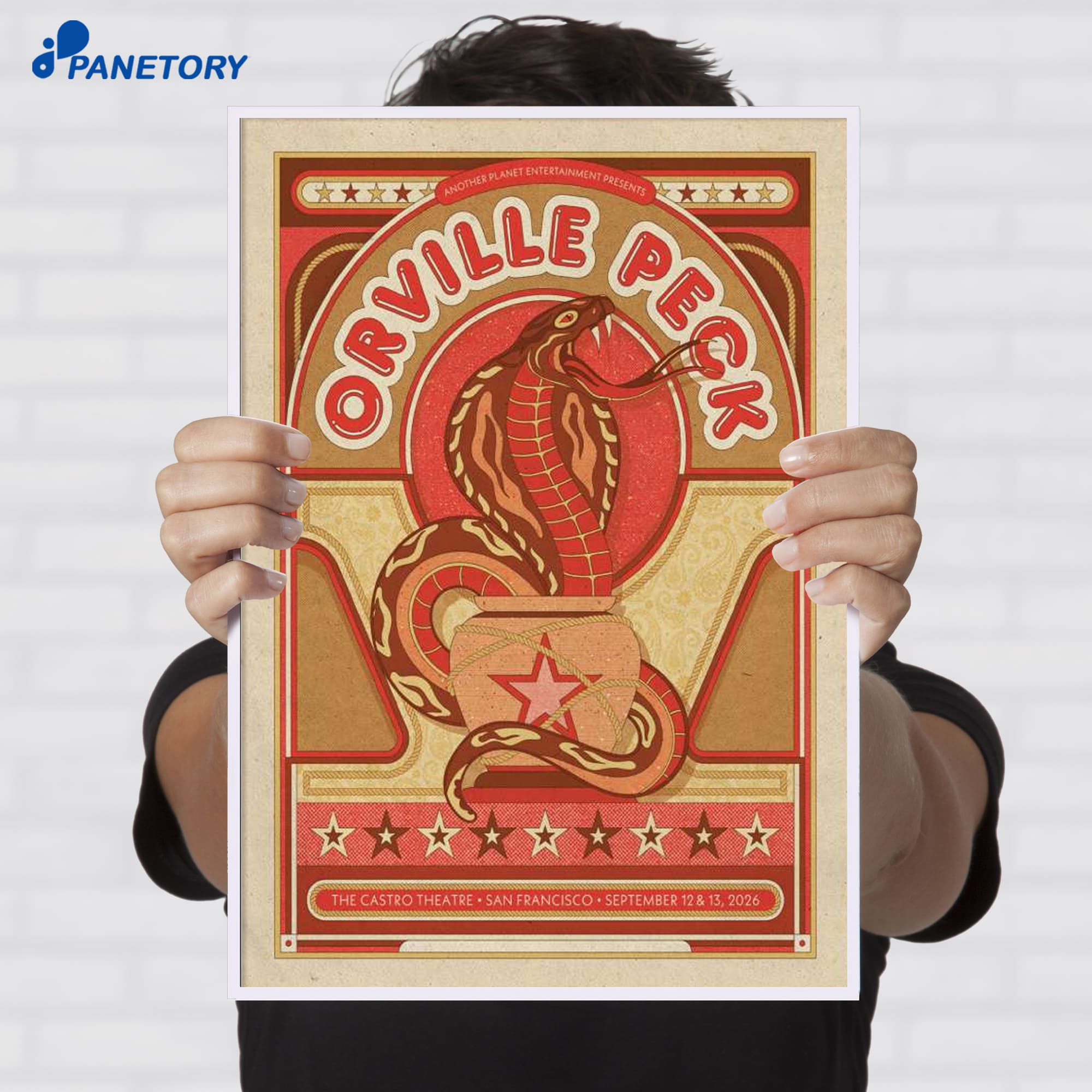Orville Peck The Castro Theatre San Francisco Ca Sep 12-13 2026 Poster Orville Peck The Castro Theatre San Francisco Ca Sep 12-13 2026 Poster