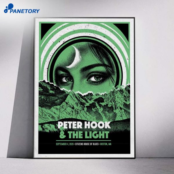 Peter Hook And The Light Boston Ma Sep 4 2026 Poster