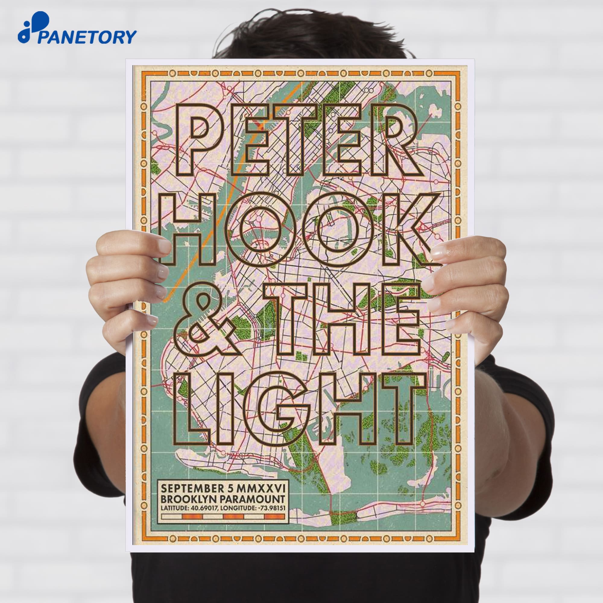 Peter Hook And The Light Brooklyn Ny Tour Sep 5 2026 Poster Peter Hook And The Light Brooklyn Ny Tour Sep 5 2026 Poster