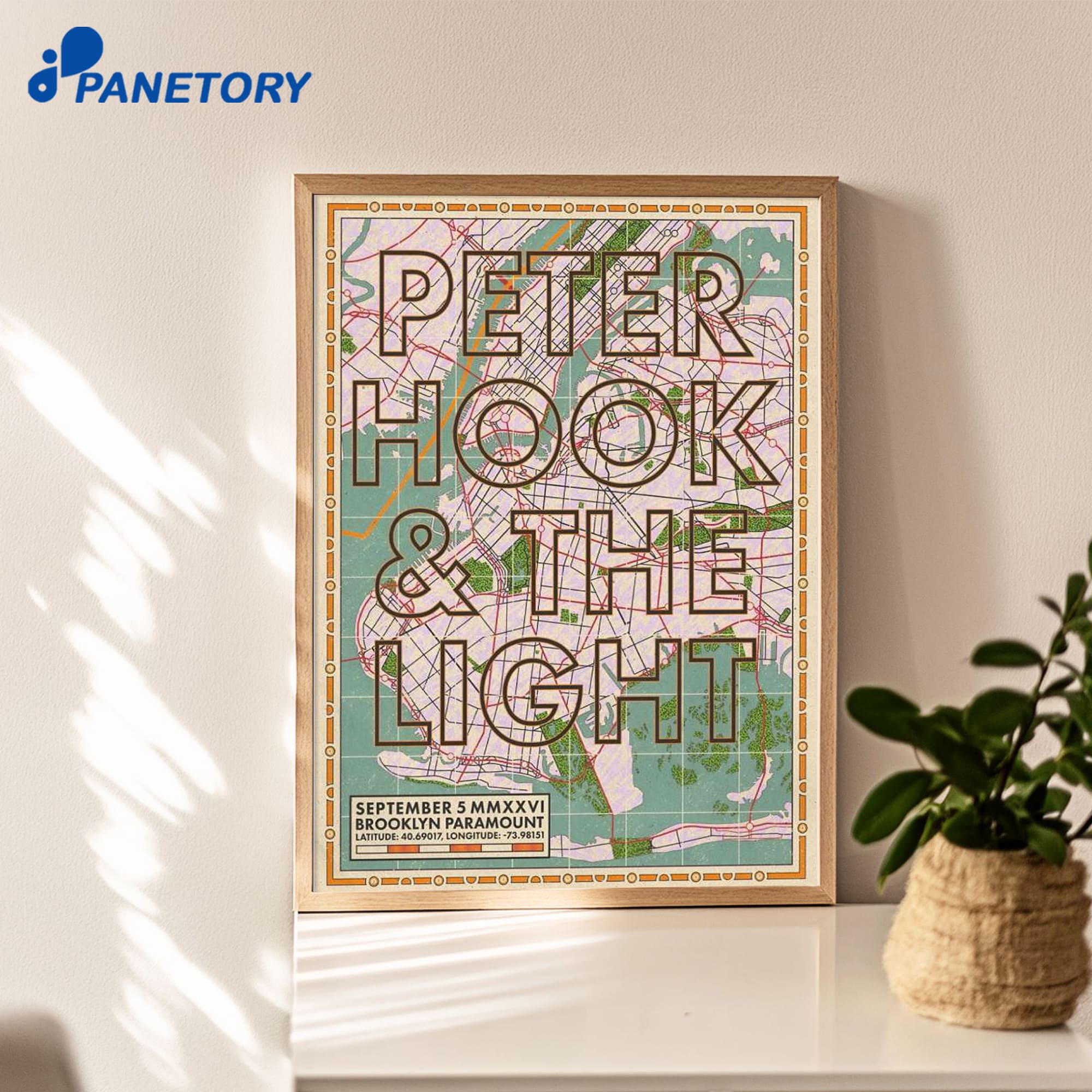 Peter Hook And The Light Brooklyn Ny Tour Sep 5 2026 Poster Peter Hook And The Light Brooklyn Ny Tour Sep 5 2026 Poster