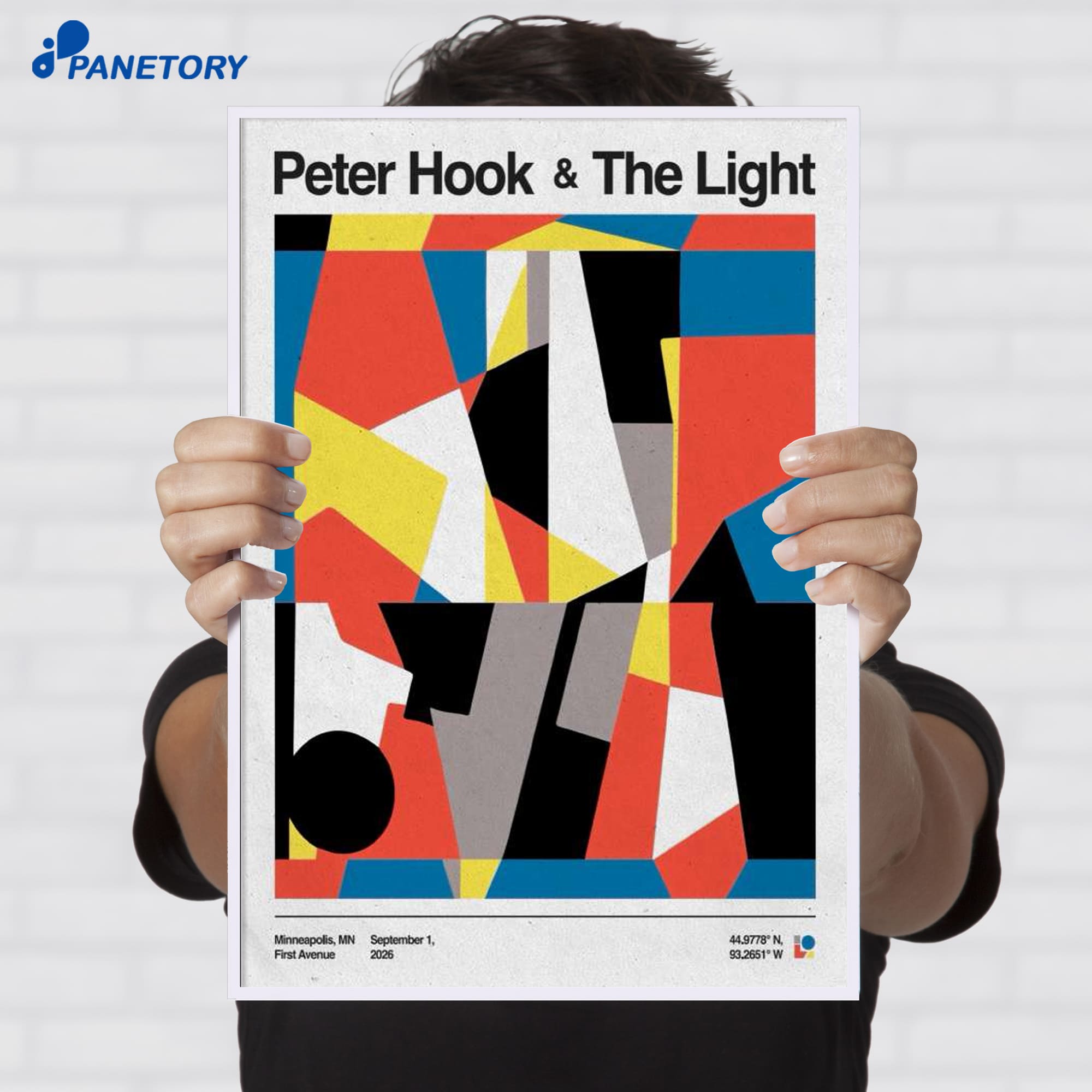 Peter Hook And The Light Minneapolis Mn Sep 1 2026 Poster Peter Hook And The Light Minneapolis Mn Sep 1 2026 Poster