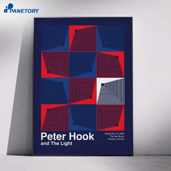 Peter Hook And The Light Phoenix AZ Aug 15 2026 Poster