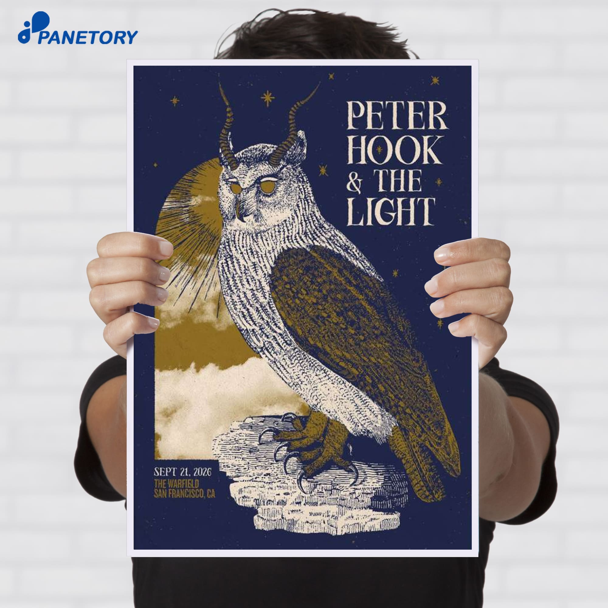Peter Hook And The Light San Francisco Ca Sep 31 2026 Poster Peter Hook And The Light San Francisco Ca Sep 31 2026 Poster