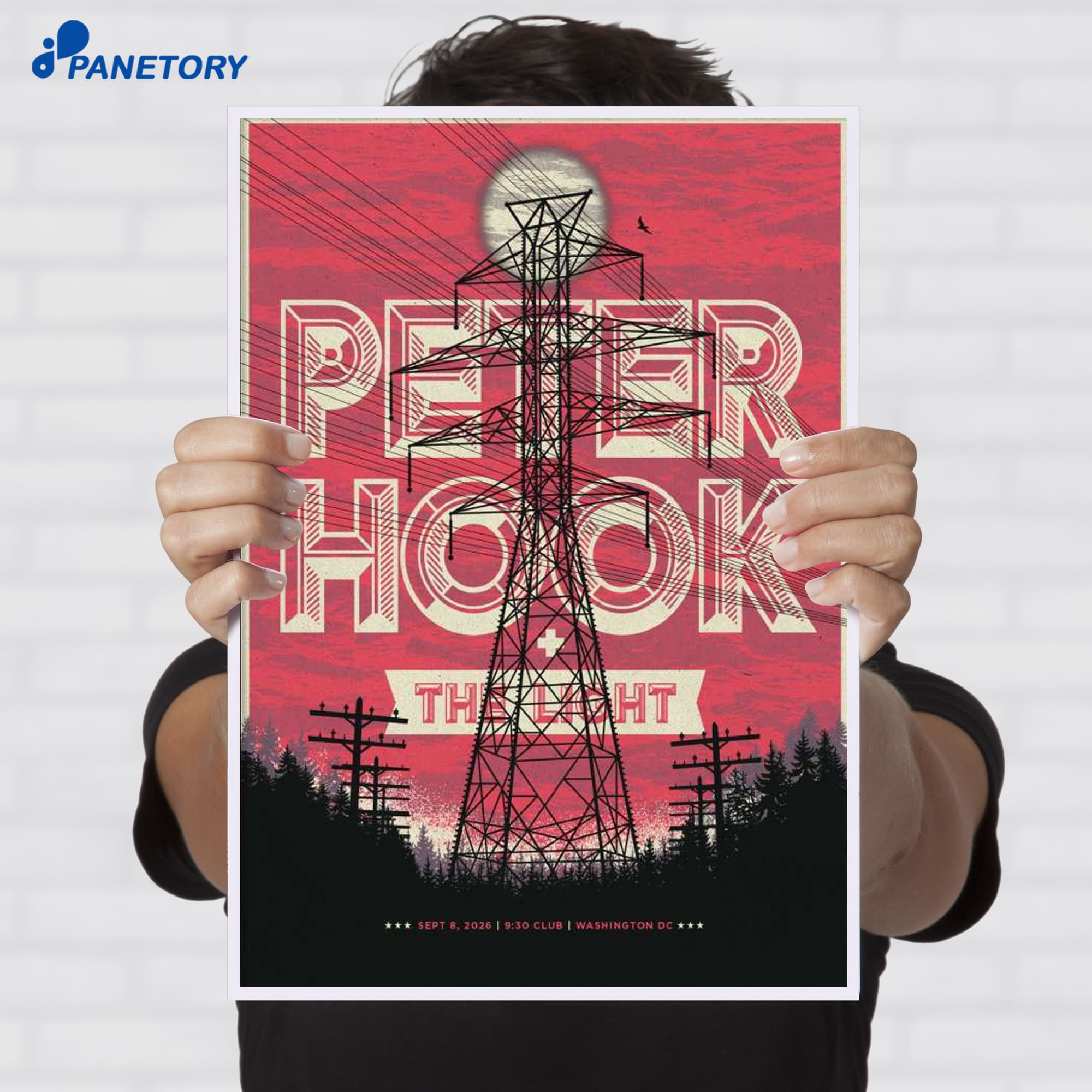 Peter Hook And The Light Washington Tour Sep 8 2026 Poster Peter Hook And The Light Washington Tour Sep 8 2026 Poster