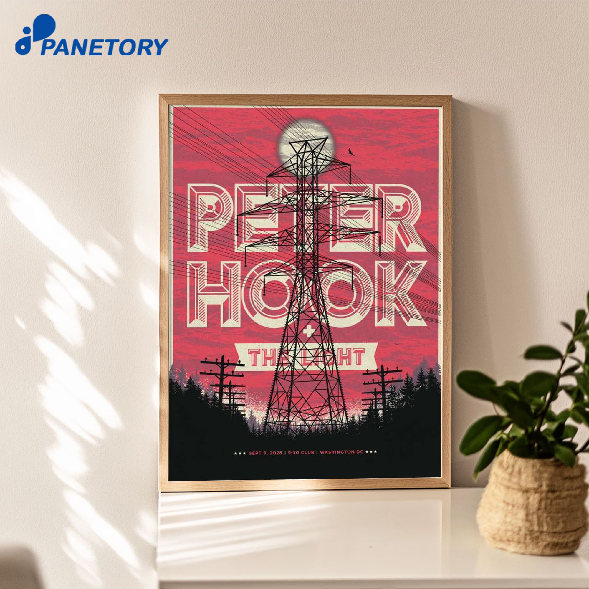 Peter Hook And The Light Washington Tour Sep 8 2026 Poster Peter Hook And The Light Washington Tour Sep 8 2026 Poster