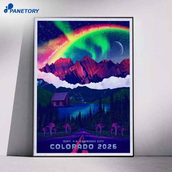 Phish Colorado Shows 2026 Poster