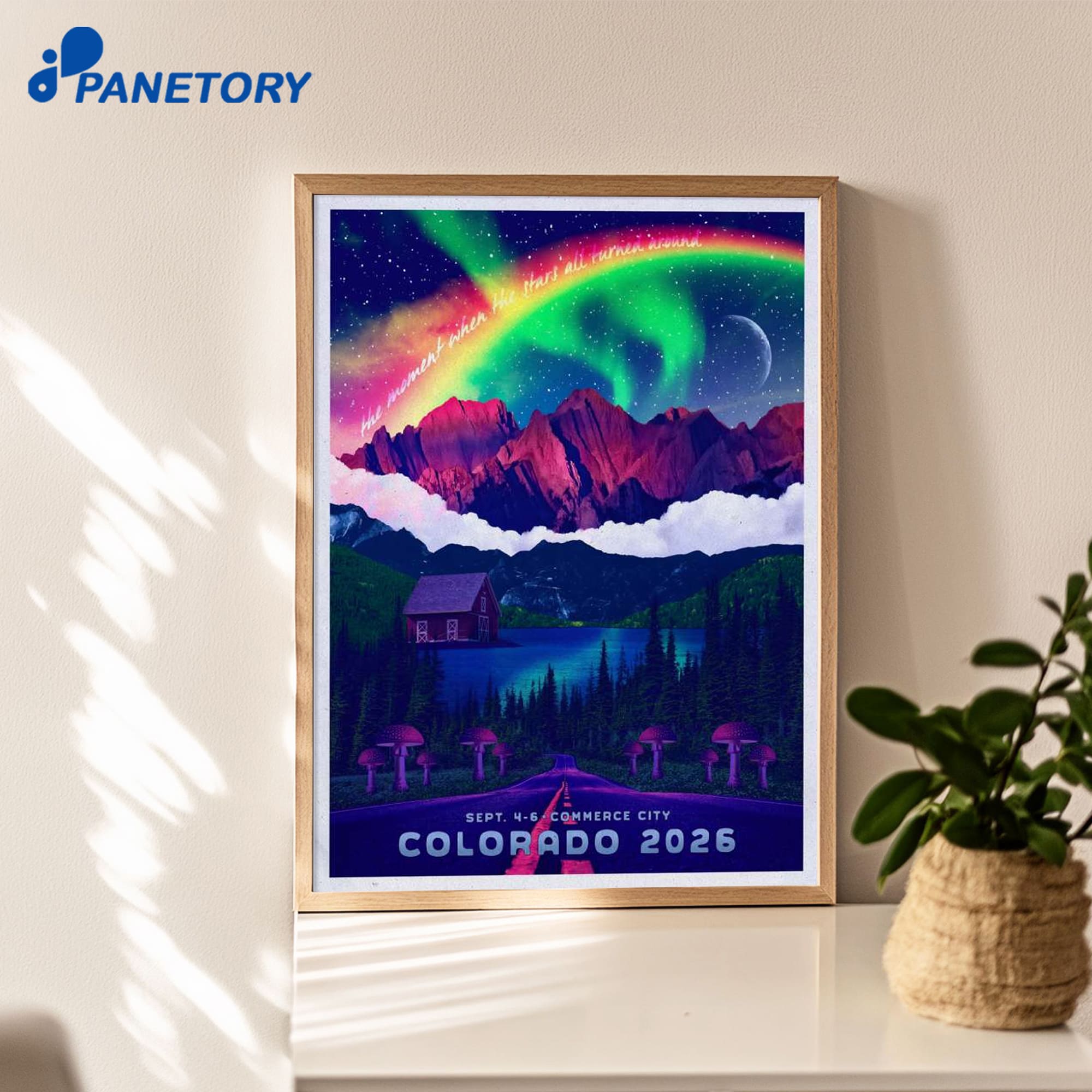 Phish Colorado Shows 2026 Poster Phish Colorado Shows 2026 Poster