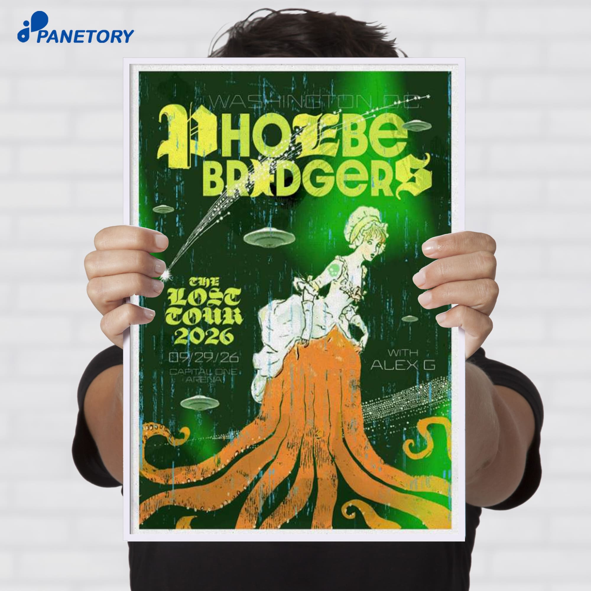 Phoebe Bridgers Capital One Arena Washington Dc The Lost Tour Sep 29 2026 Poster Phoebe Bridgers Capital One Arena Washington Dc The Lost Tour Sep 29 2026 Poster