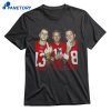 Purdy Joe Montana Steve Young Smoking T-shirt 1