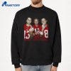Purdy Joe Montana Steve Young Smoking T-Shirt 4 Purdy Joe Montana Steve Young Smoking T-Shirt 2