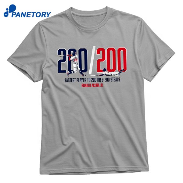 Ronald Acuña Jr 200200 Club T-Shirt