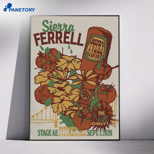 Sierra Ferrell Pittsburgh Pa Sep 1 2026 Poster