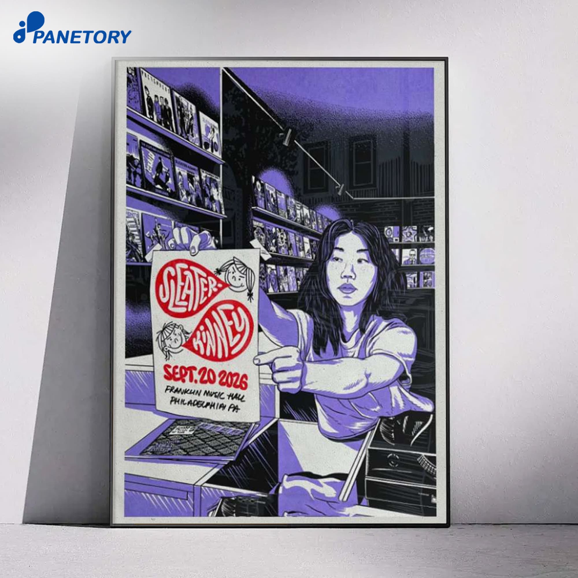 Sleater Kinney The Flannel And The Fury Concert Philadelphia Sep 20 2026 Poster 6 Sleater Kinney The Flannel And The Fury Concert Philadelphia Sep 20 2026 Poster 1